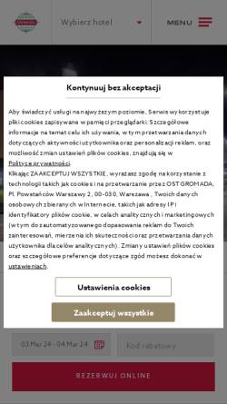 Vorschau der mobilen Webseite www.gromada.pl, OST Gromada