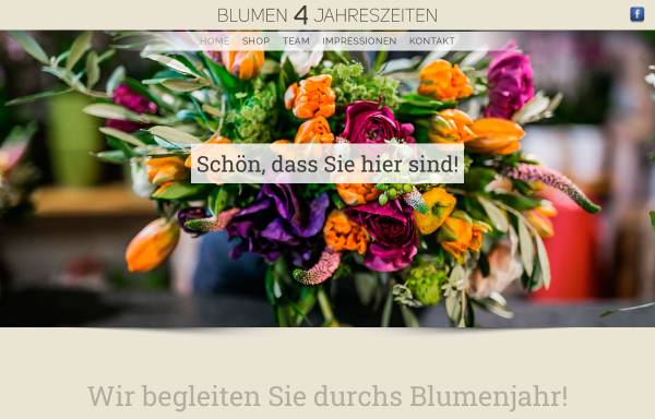 Vorschau von www.blumen-4jahreszeiten.at, Blumen 4 Jahreszeiten