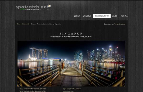 Vorschau von www.spotcatch.net, Singapur Fotoreportage [Thomas Straubinger]