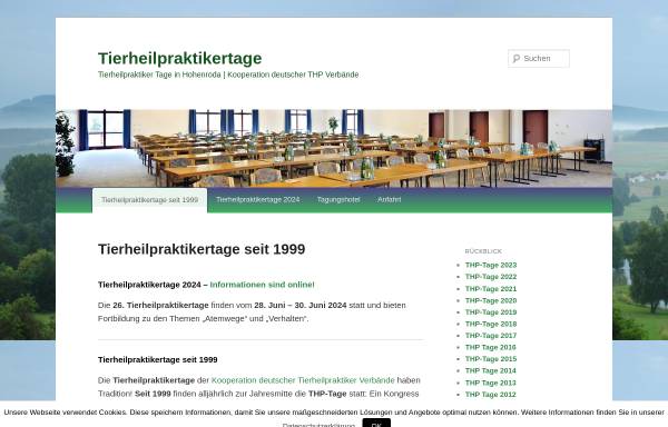 Vorschau von www.tierheilpraktikertage-kooperation.de, Tierheilpraktikertage in Hohenroda