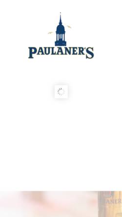 Vorschau der mobilen Webseite paulaners-hamburg.de, Paulaners Hamburg