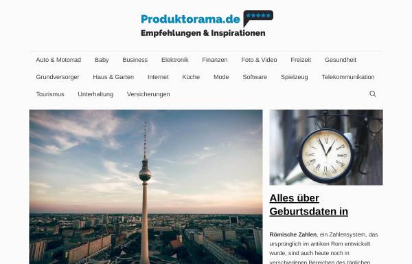 Vorschau von www.produktorama.de, Produktorama