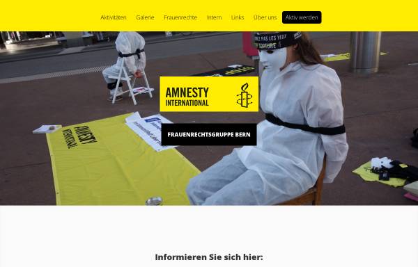 Vorschau von www.ai-frauen.ch, Amnesty International Frauengruppen Schweiz