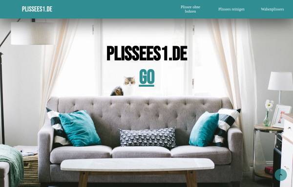 Vorschau von www.plissees1.de, Plissee Fachhandel; plissees1.de