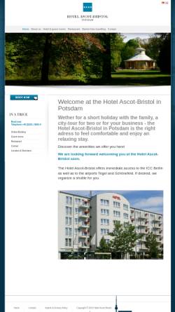 Vorschau der mobilen Webseite www.hotel-ascot-bristol.de, Hotel Ascot-Bristol
