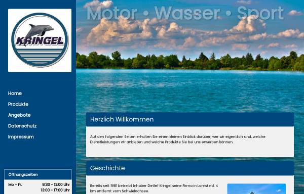 Vorschau von www.motor-wassersport.de, Motor-Wasser-Sport Detlef Kringel