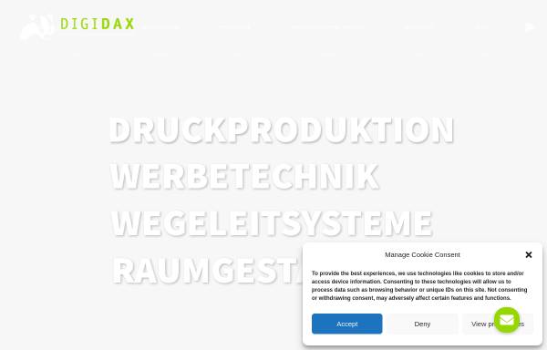 Vorschau von www.digidax.de, Digidax