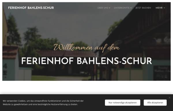 Vorschau von www.ferienhof-bahlens-schur.de, Ferienhof Bahlens-Schur