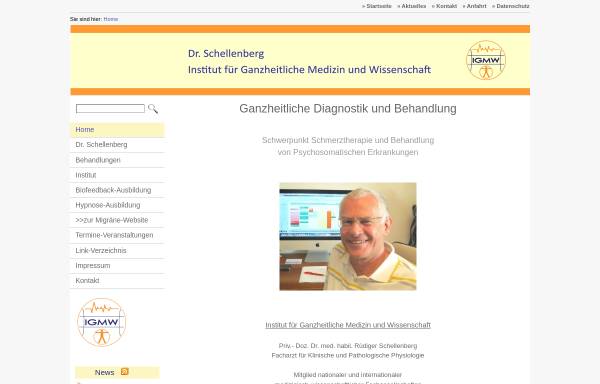 Vorschau von www.schellenberg-med.de, PD Dr. med. habil. Rüdiger Schellenberg