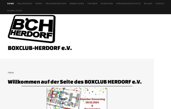 Vorschau von www.bc-herdorf.de, Boxclub Herdorf e.V.