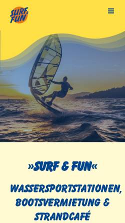 Surf and Fun, Sport- und Freizeitprogramm