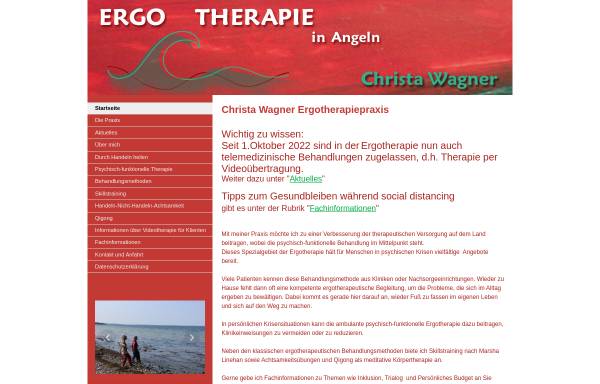 Vorschau von www.ergotherapie-in-angeln.de, Christa Wagner