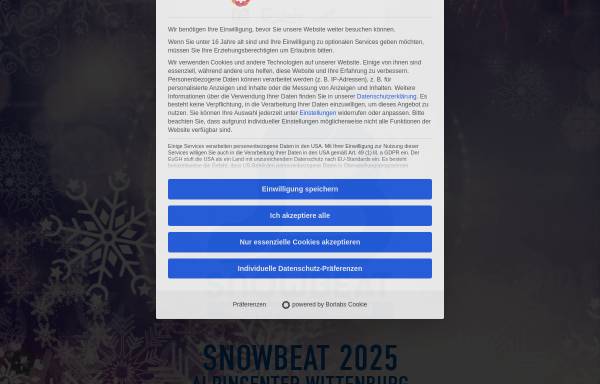 Vorschau von snowbeat.de, Snowbeat Electronic Music Festival