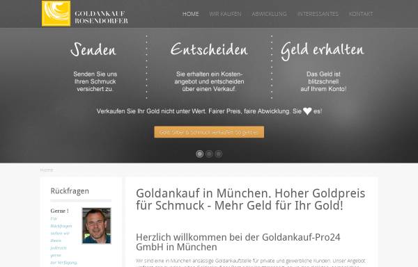 Vorschau von goldankaufzentrale.de, David Rosendorfer