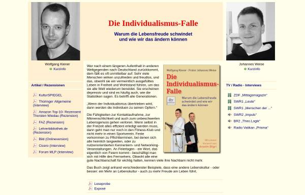 Vorschau von www.individualismus-falle.de, Die Individualismus-Falle