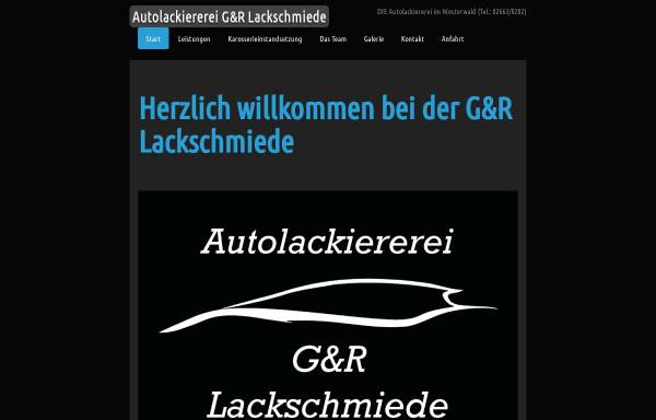 Vorschau von lackschmiede.de, G&R Lackschmiede