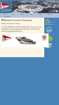 Vorschau der mobilen Webseite www.myceh.de, Motoryachtclub Eisenhüttenstadt e.V. (MYCEH)