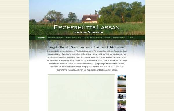 Fischerhütte Lassan