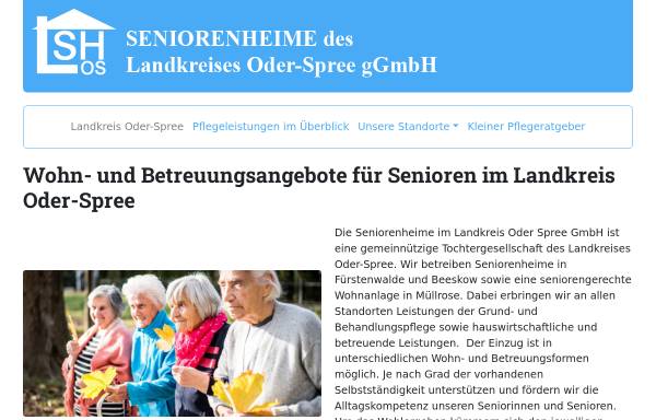 Seniorenheime des Landeskreises Oder-Spree gGmbH