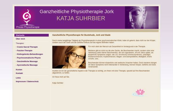 Vorschau von www.ganzheitliche-physiotherapie-buxtehude.de, Ncikel, Katja - Ganzheitliche Physiotherapie