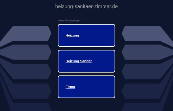 Vorschau von www.heizung-sanitaer-zimmer.de, Uwe Zimmer, Heizung, Sanitär und Dachklempnerarbeiten