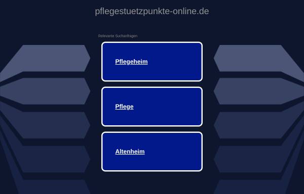 Vorschau von www.pflegestuetzpunkte-online.de, Pflegestützpunkte Online