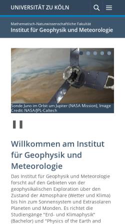 Institut für Geophysik und Meteorologie (IGM) der Univertiät zu Köln