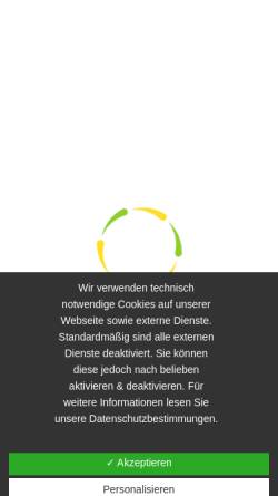 Vorschau der mobilen Webseite www.hv-schoenfliess.de, Heimatverein Schönfließ e.V.