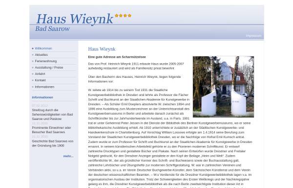 Vorschau von www.haus-wieynk.de, Haus Wieynk