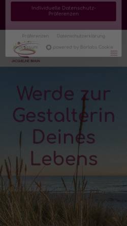 Vorschau der mobilen Webseite www.dieseelenfluesterin.de, Die Seelenflüsterin