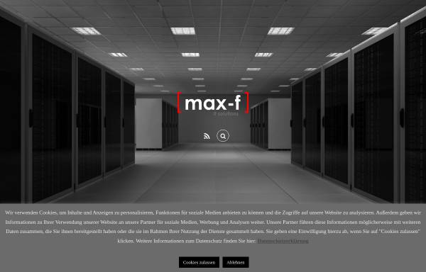 Vorschau von www.max-f.de, Max-f it solutions, Maximilian Fietkau