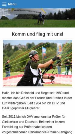 Reinholds Gleitschirm-Flugschule
