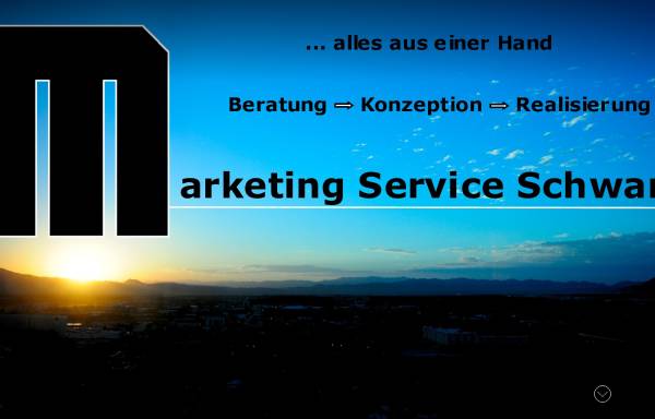 Marketing Service Schwarz