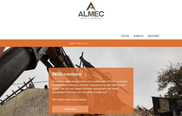 Vorschau von www.almec.de, Almec