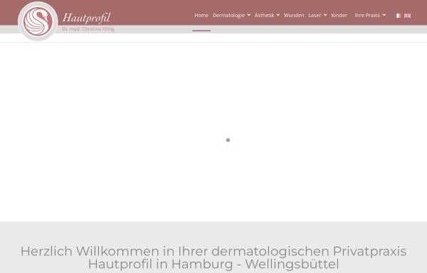Vorschau von www.hautprofil.de, Privatpraxis Hautprofil Dr. med. Christina Hintz-König
