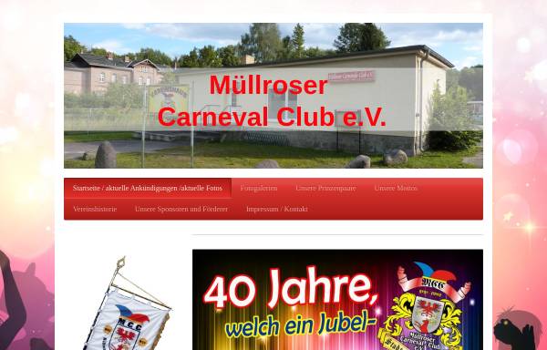 Vorschau von www.muellroser-carneval-club.de, Müllroser Carneval Club e.V.