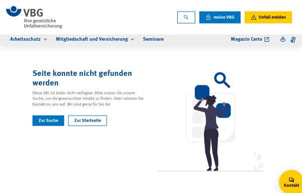 Vorschau von www.vbg.de, Sehhilfen am Bildschirmarbeitsplatz