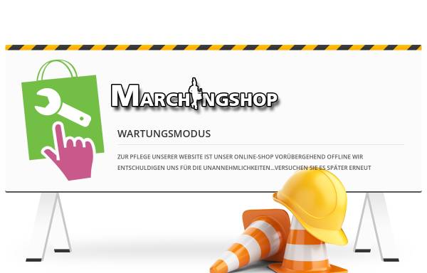 Vorschau von www.marchingshop.de, Marchingshop.de - Musikinstrumente, Noten und Zubehör