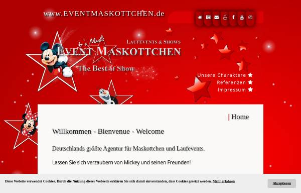 Vorschau von event-maskottchen.de, EventMaskottchen.de, Agentur für Laufevents