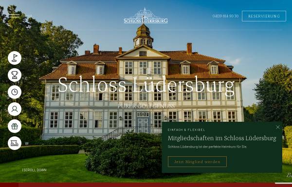 Vorschau von www.schloss-luedersburg.de, Schlosshotel Lüdersburg