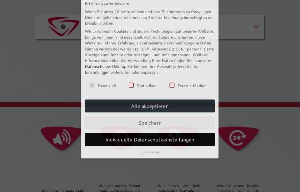 Vorschau von www.gemtec.de, Gefahrenmelde- und Sicherheitstechnik Sachsen (GEMTEC)