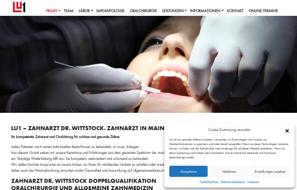 Zahnärztlich-Oralchirurgische Gemeinschaftspraxis Jochen Wittstock, Dr. Gero Wittstock