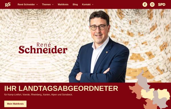 Vorschau von www.reneschneider.de, Schneider, René (MdL)