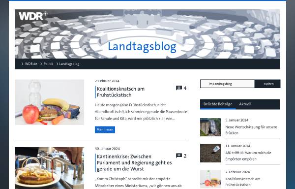 WDR.de - Landtagsblog