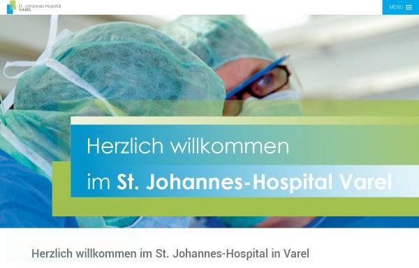 Vorschau von www.krankenhaus-varel.de, Krankenhaus Varel St. Johannes-Hospital