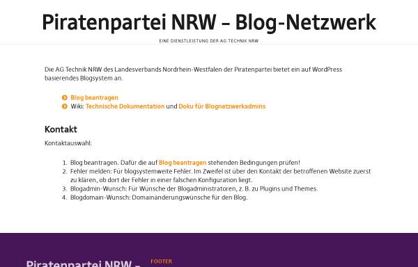 Vorschau von blog.piratenpartei-nrw.de, Piraten-Fraktion NRW