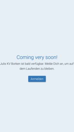 Vorschau der mobilen Webseite www.julis-bor.de, JuLis - Junge Liberale Kreisverband Borken