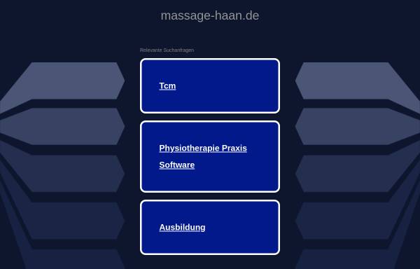 Vorschau von www.massage-haan.de, Chinesische Massage Lotusblüte