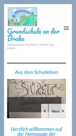 Vorschau der mobilen Webseite www.gs-beverstedt.de, Grundschule Beverstedt