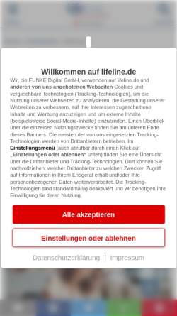Vorschau der mobilen Webseite www.lifeline.de, Lifeline - Burnout